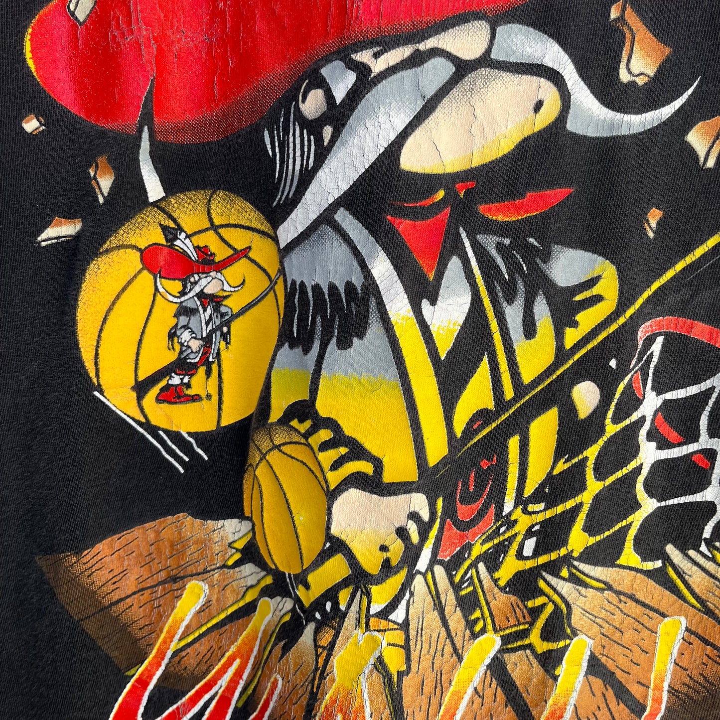 Vintage UNLV Runnin’ Rebels Basketball Tee - Size M