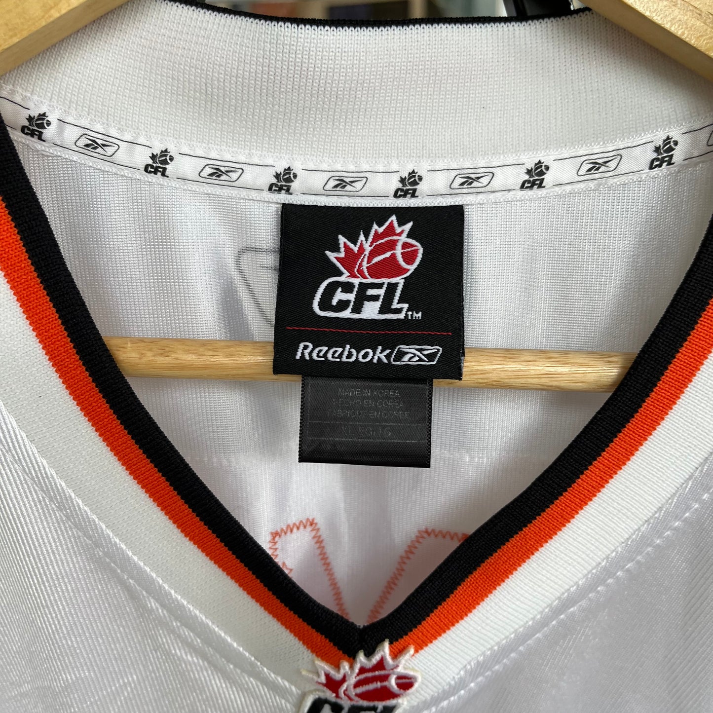 2000’s BC Lions Geroy Simon Authentic Stitched Jersey - Size XL