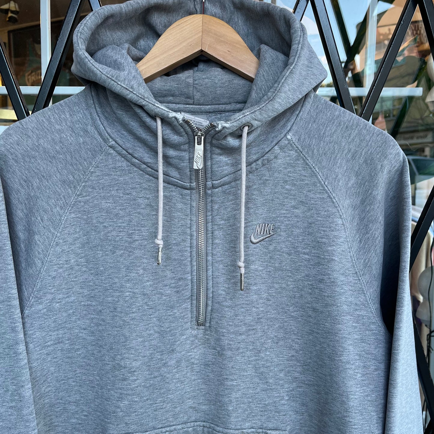 Nike Quarter Zip Hoodie - Size S