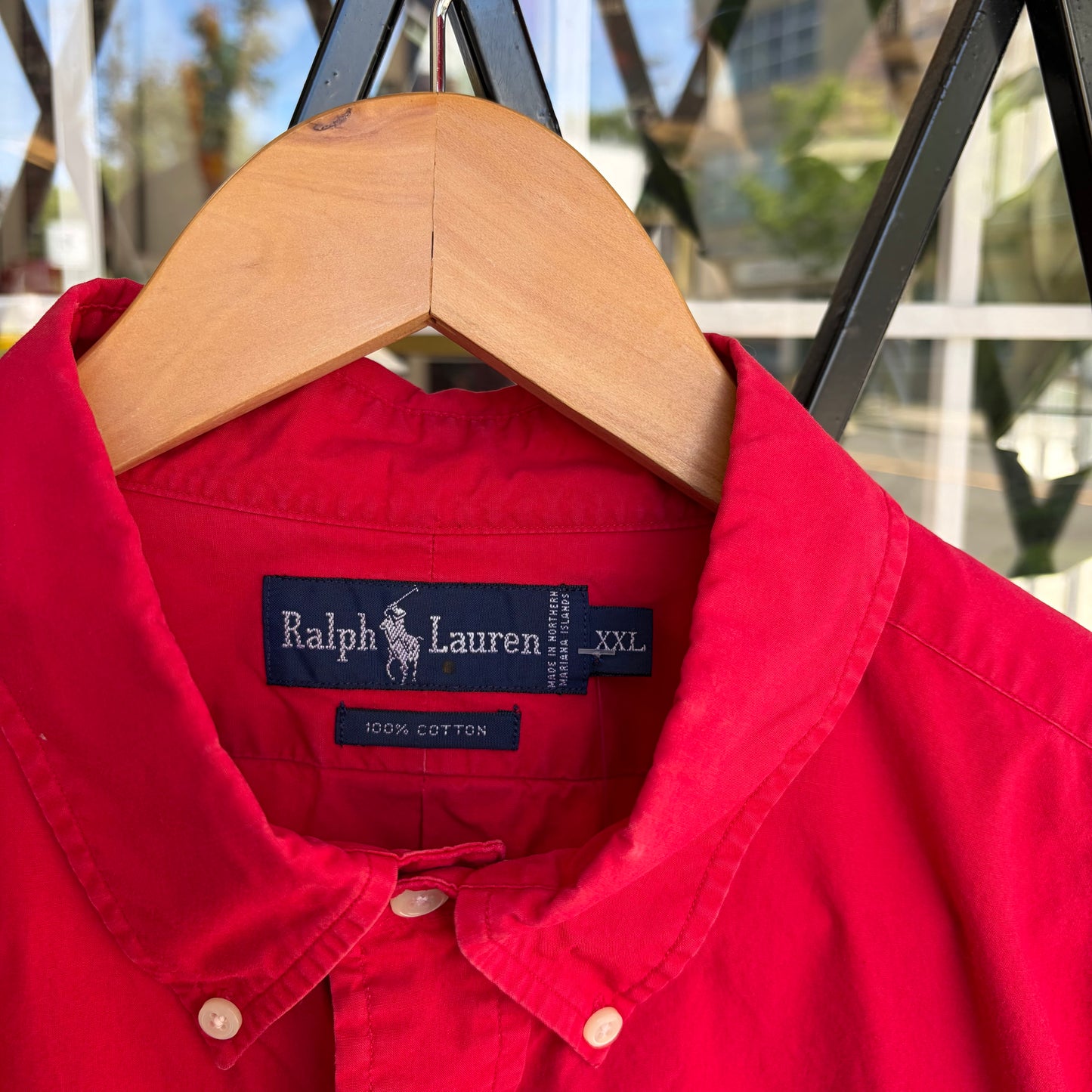 Vintage Polo Ralph Lauren Button Up Shirt - Size XXL