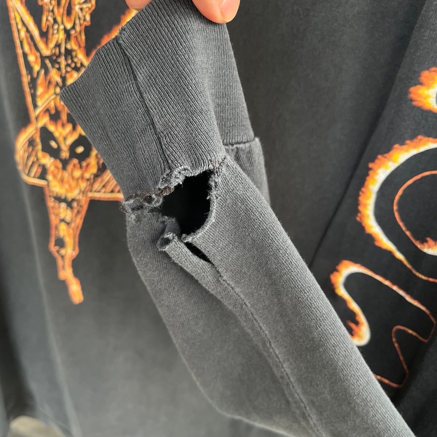 1997 Testament Demonic Tour Long Sleeve - Size L