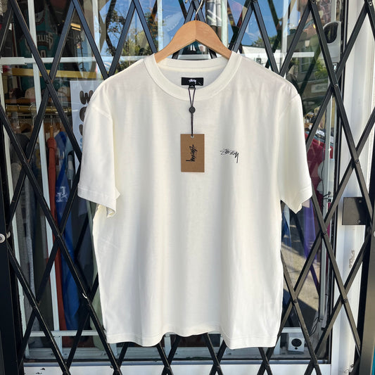 Stussy Lazy Tee White - Size S