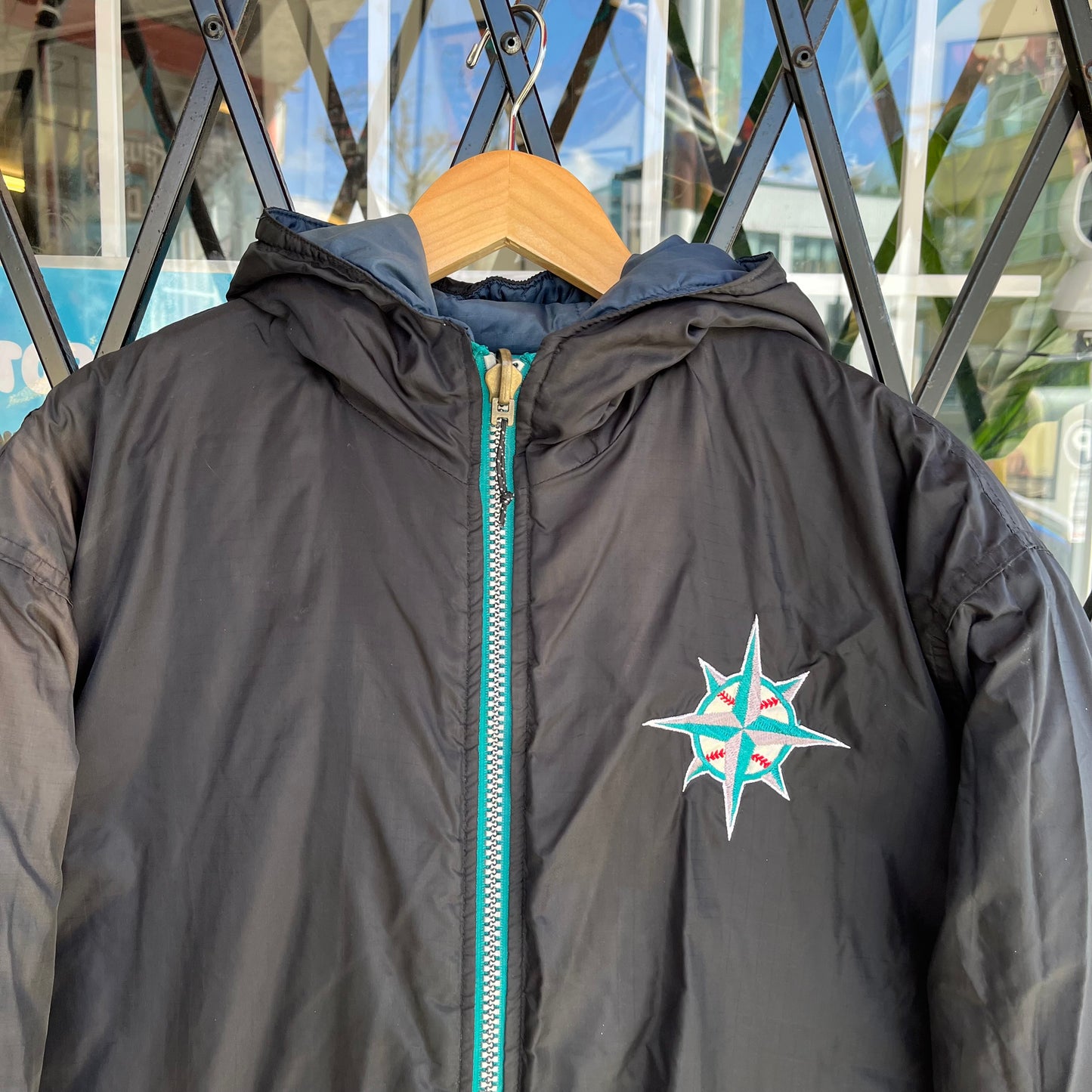 Vintage Pro Player Seattle Mariners Reversible Jacket - Size M