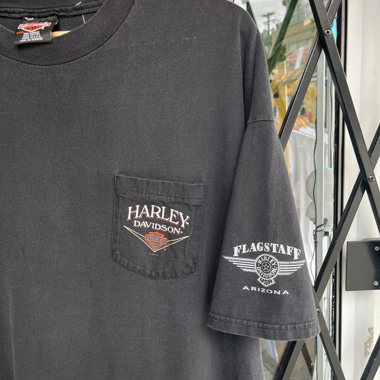 1997 Harley Davidson Flagstaff Pocket Tee - Size XXXL