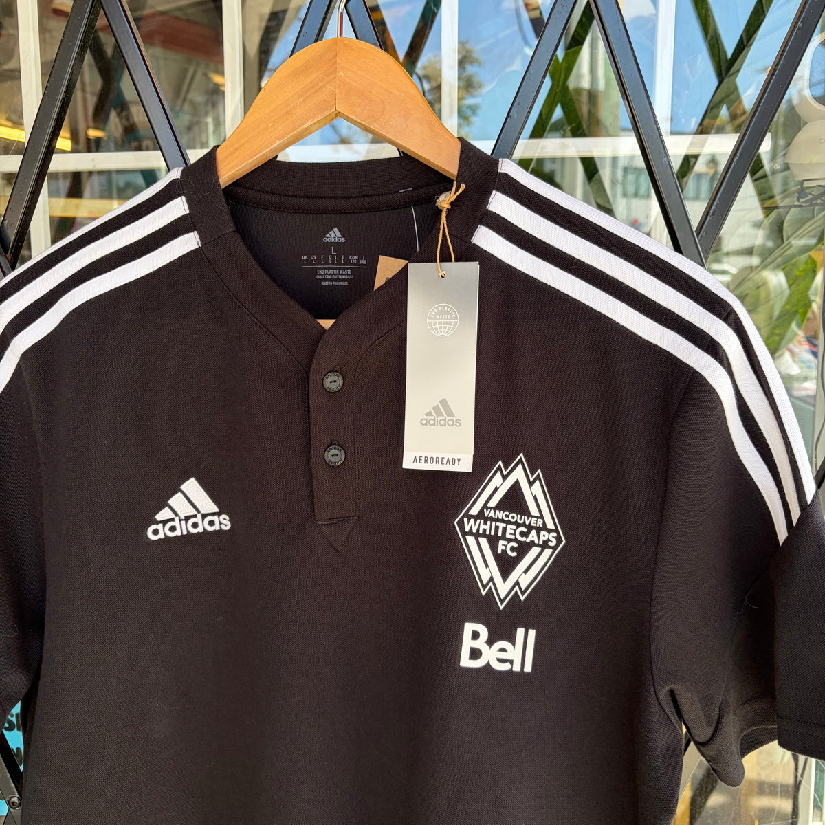 Adidas Vancouver White Caps Shirt - Size L