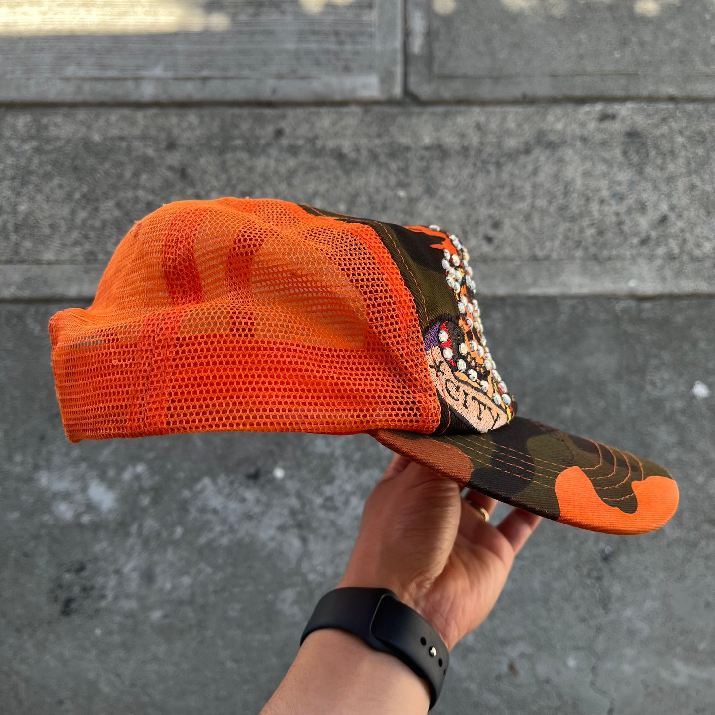 Y2K Ed Hardy Trucker Hat