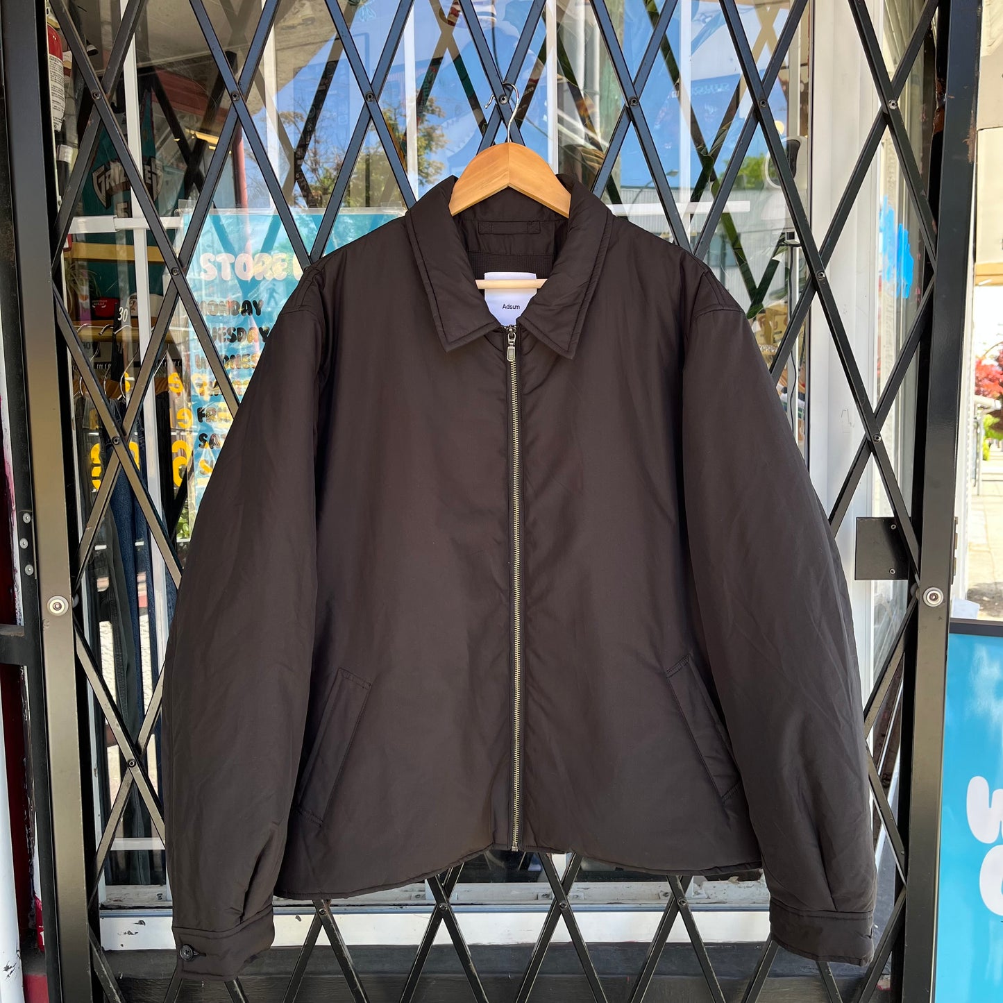 Adsum Padded Harrington Jacket - Size XL