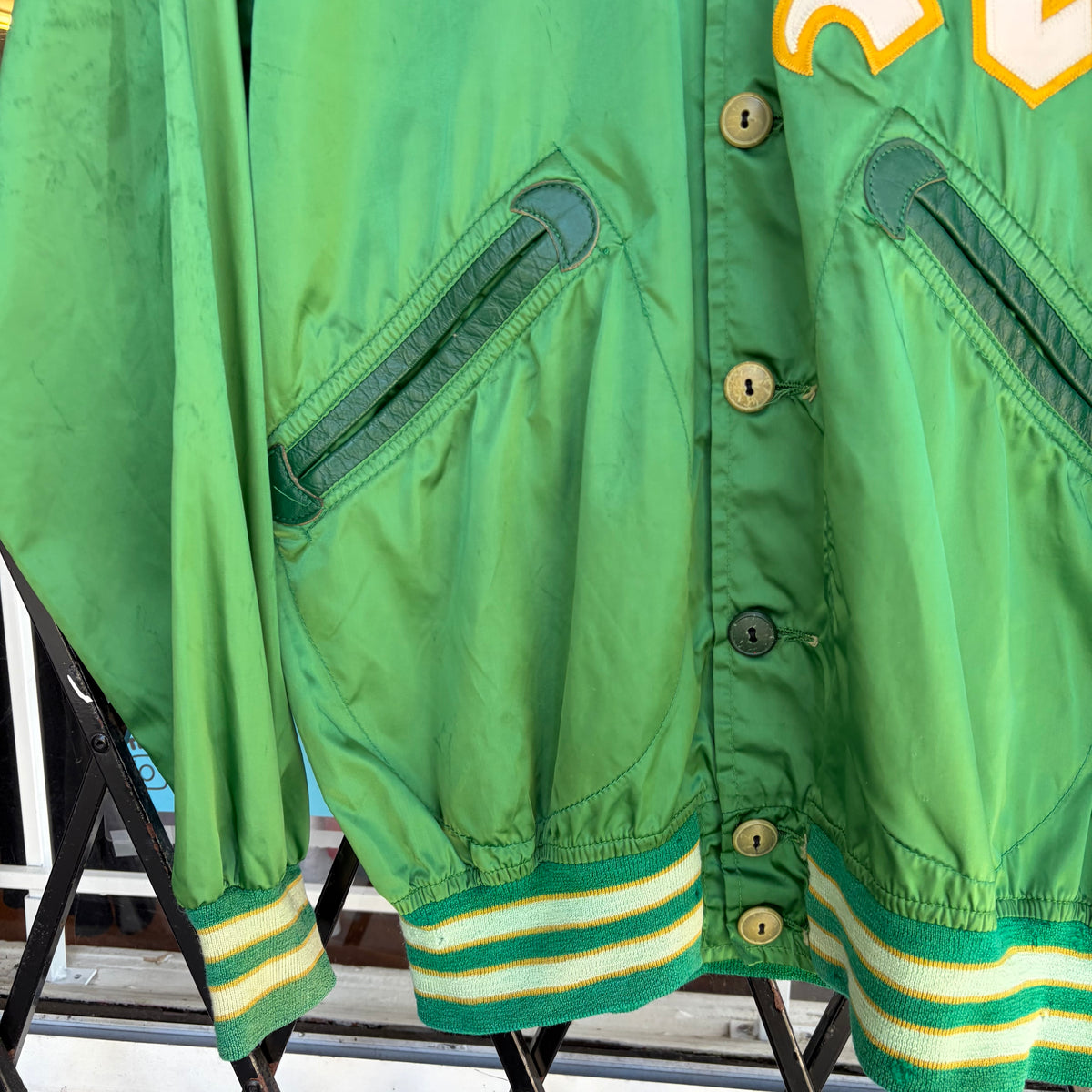 1980’s Wilson Oakland A’s Satin Jacket - Size 44 (L)
