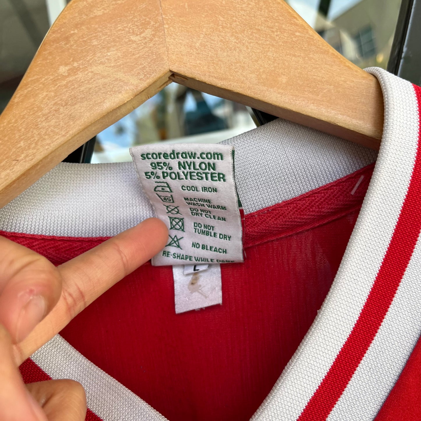 Throwback 1982/83 Liverpool FC Jersey - Size L