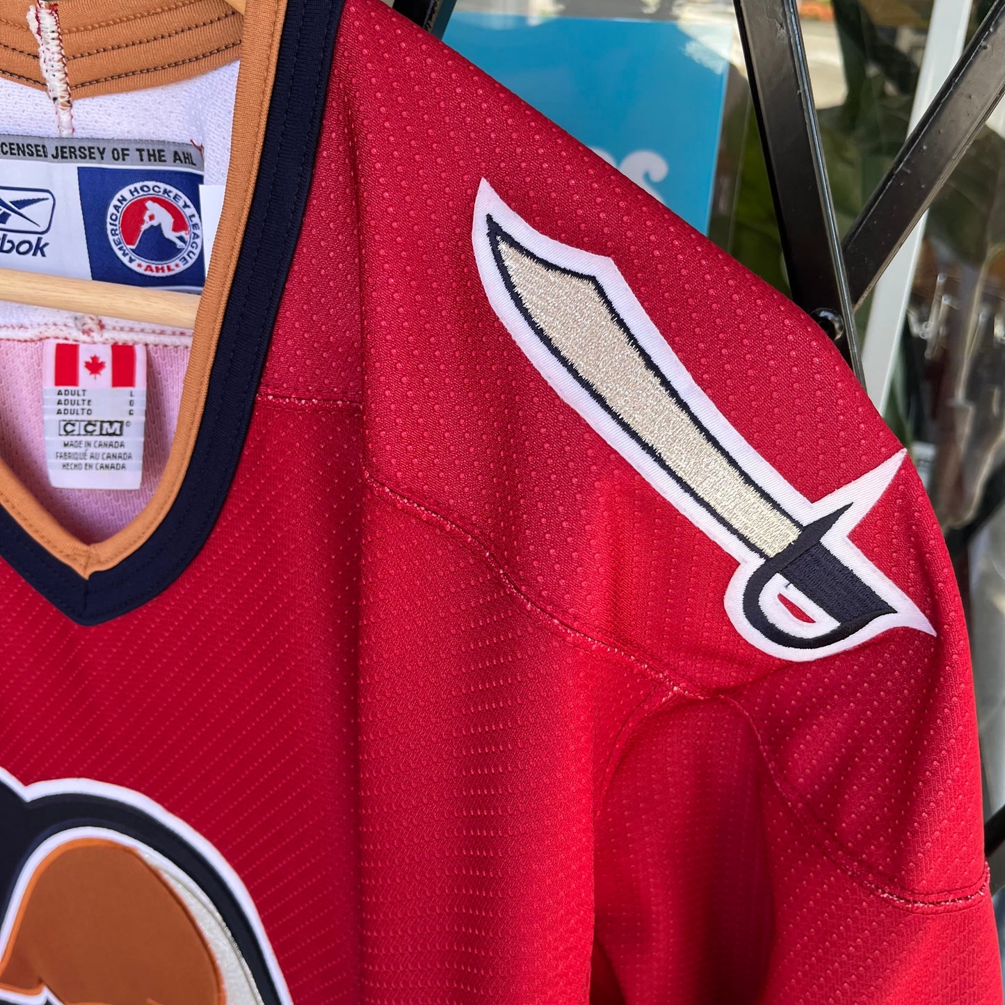 Vintage AHL Reebok Milwaukee Admirals Jersey - Size L