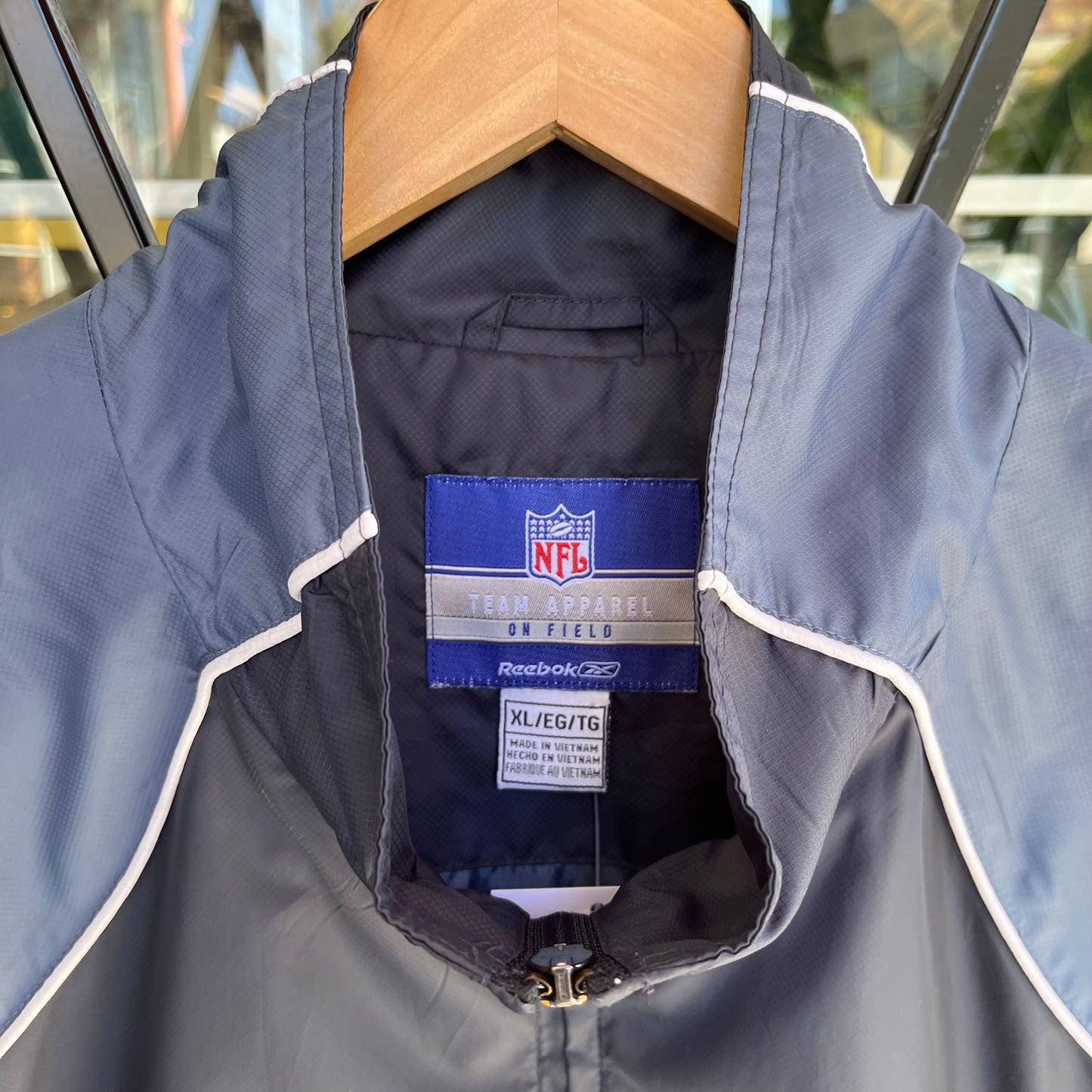 Vintage Seattle Seahawks Pullover Windbreaker - Size XL