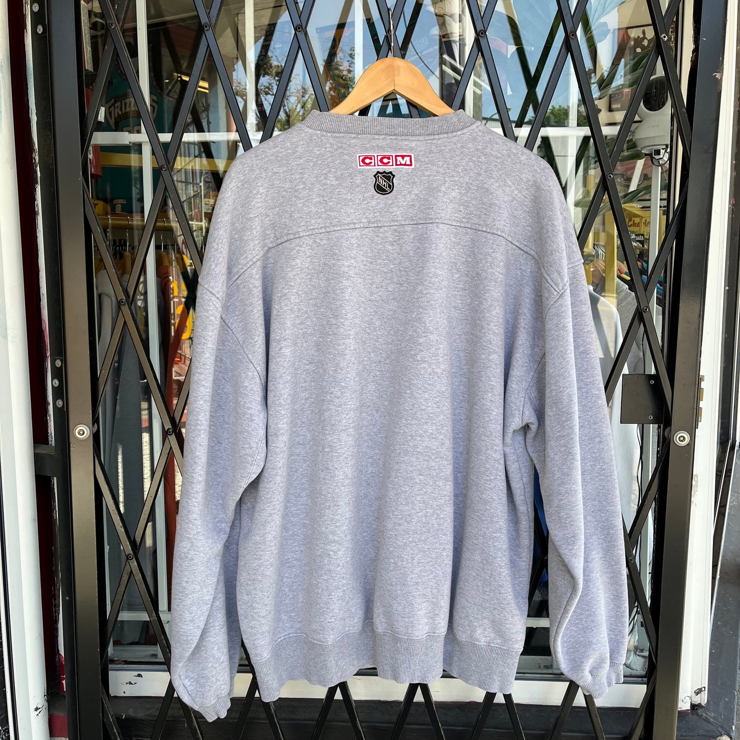 Vintage Detroit Red Wings CCM Crewneck - Size XL