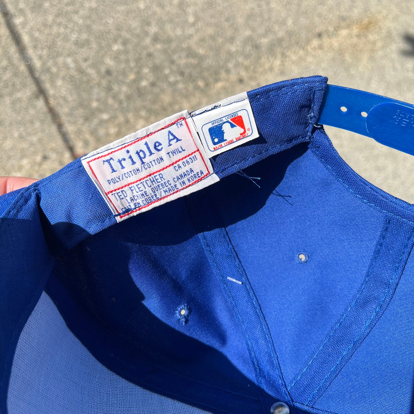 1980’s Ted Fletcher New York Mets Snapback