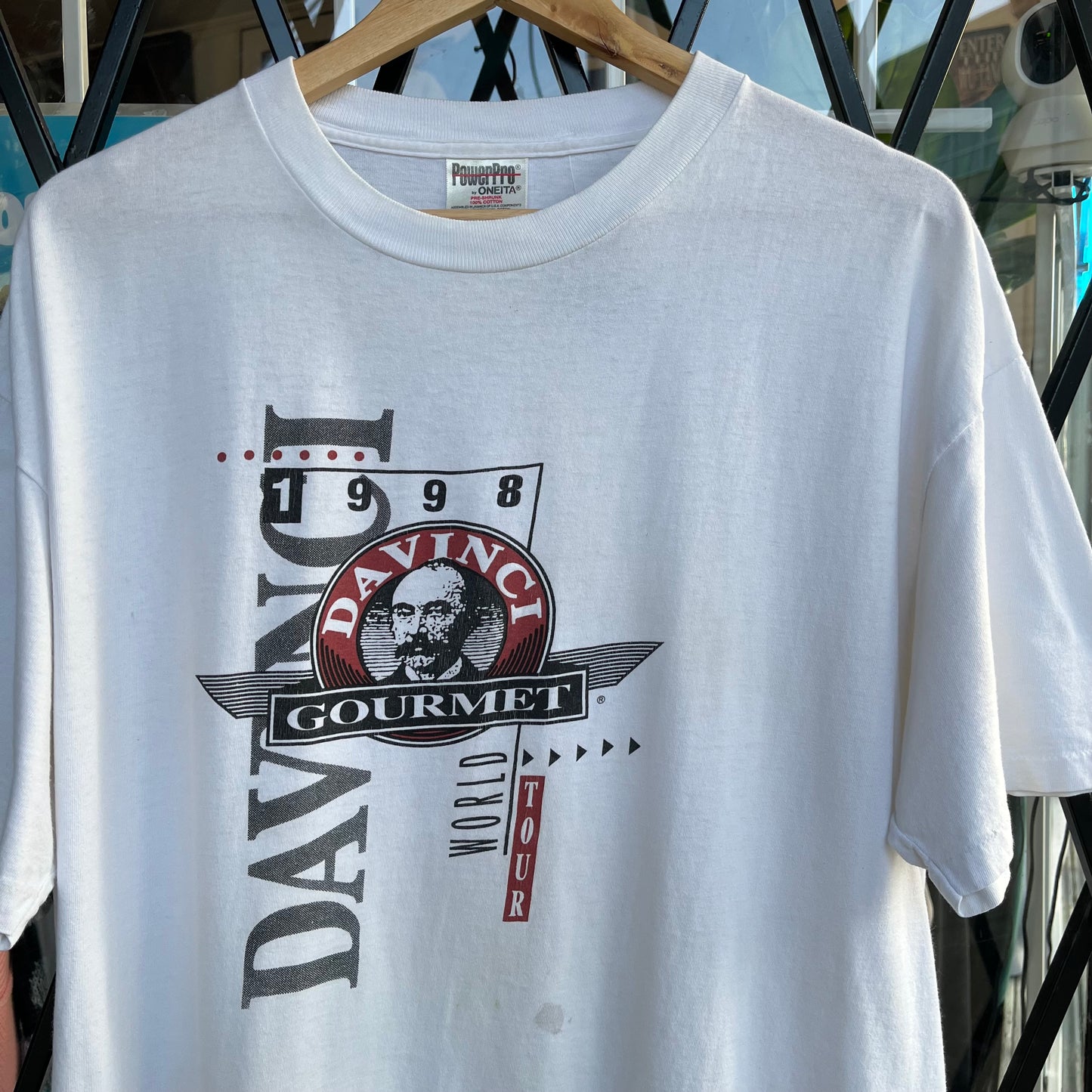 1998 Da Vinci Gourmet World Tour Tee - Size XL