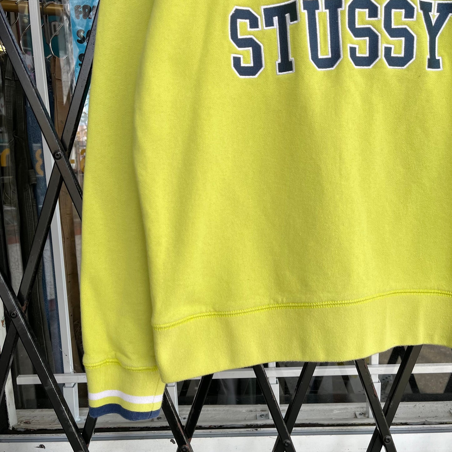 Stussy Quarter Zip Sweater - Size M
