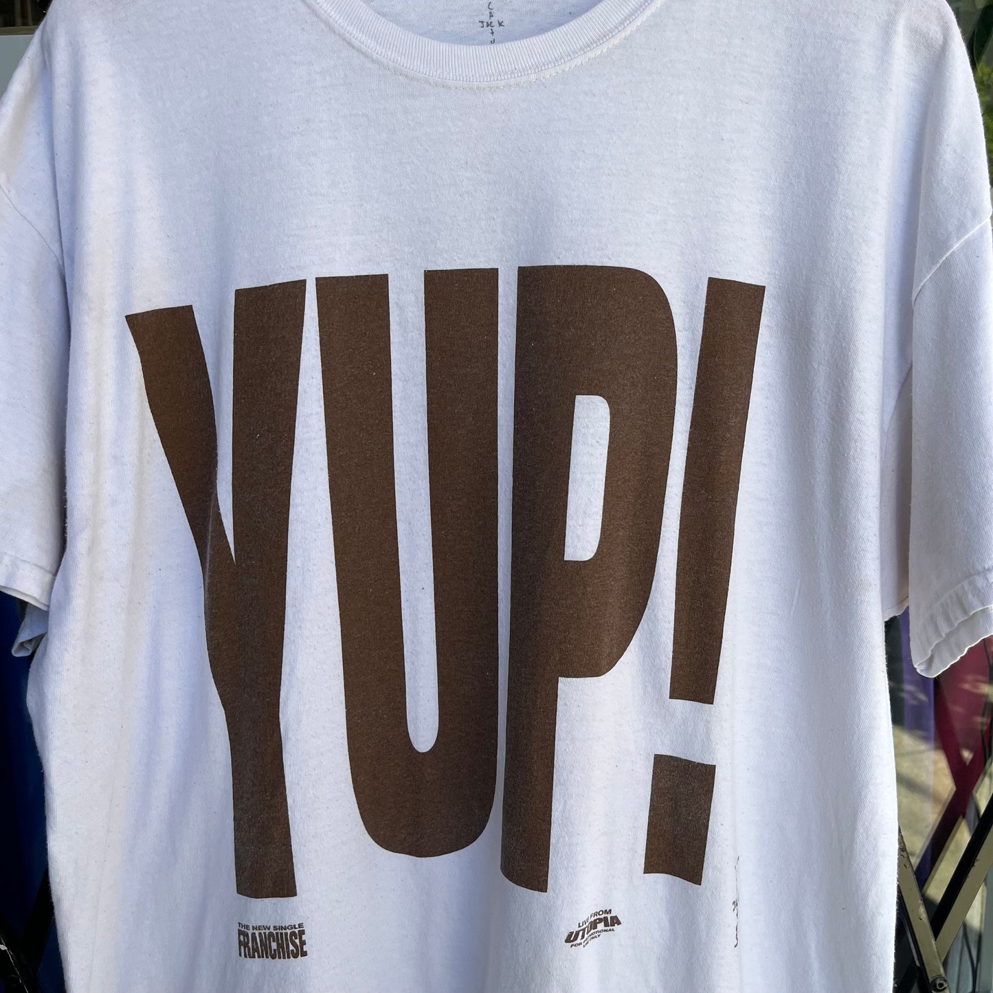 Travis Scott YUP Tee - Size XL