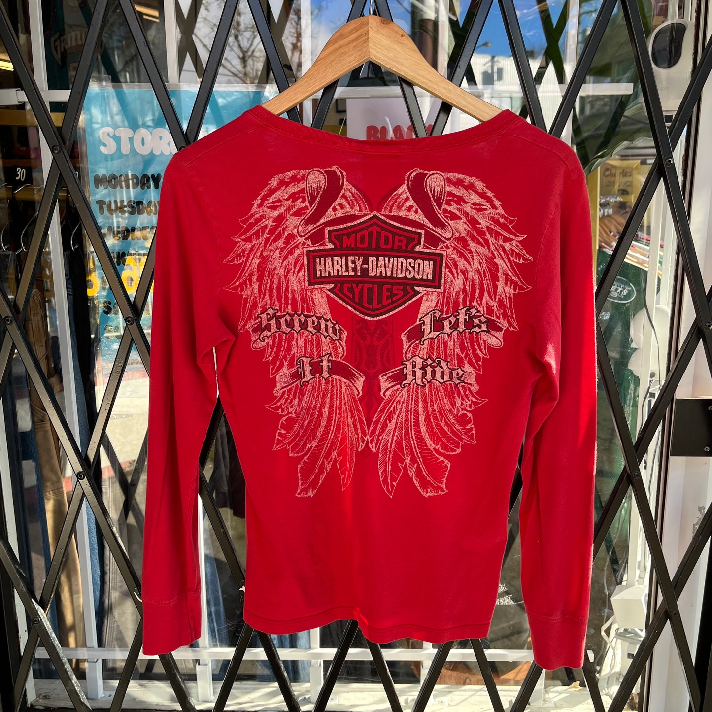 Y2K Harley Davidson Long Sleeve - Size Women’s M