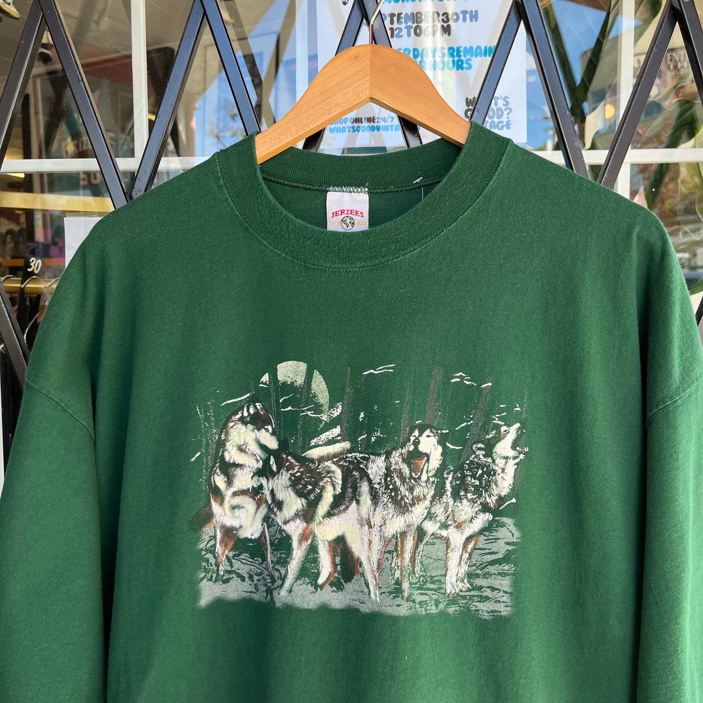 Vintage Wolf Pack Tee - Size XXL