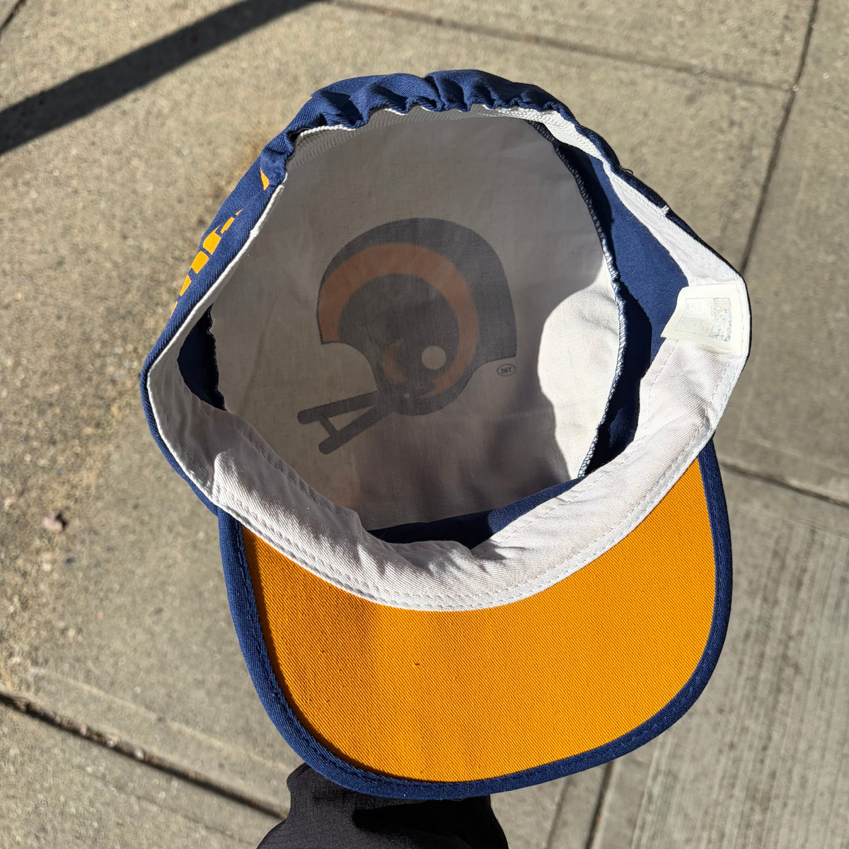 Vintage LA Rams Painters Cap Hat