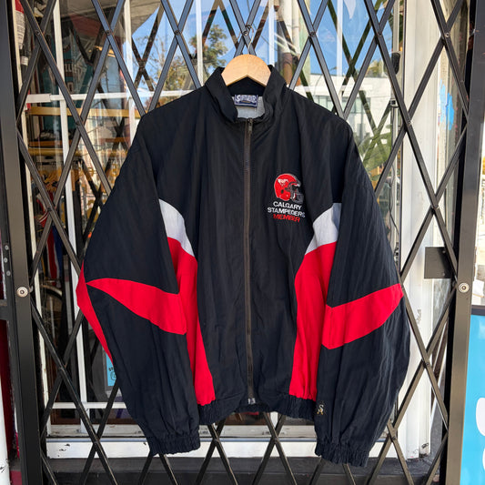 Vintage Calgary Stampeders Windbreaker - Size L