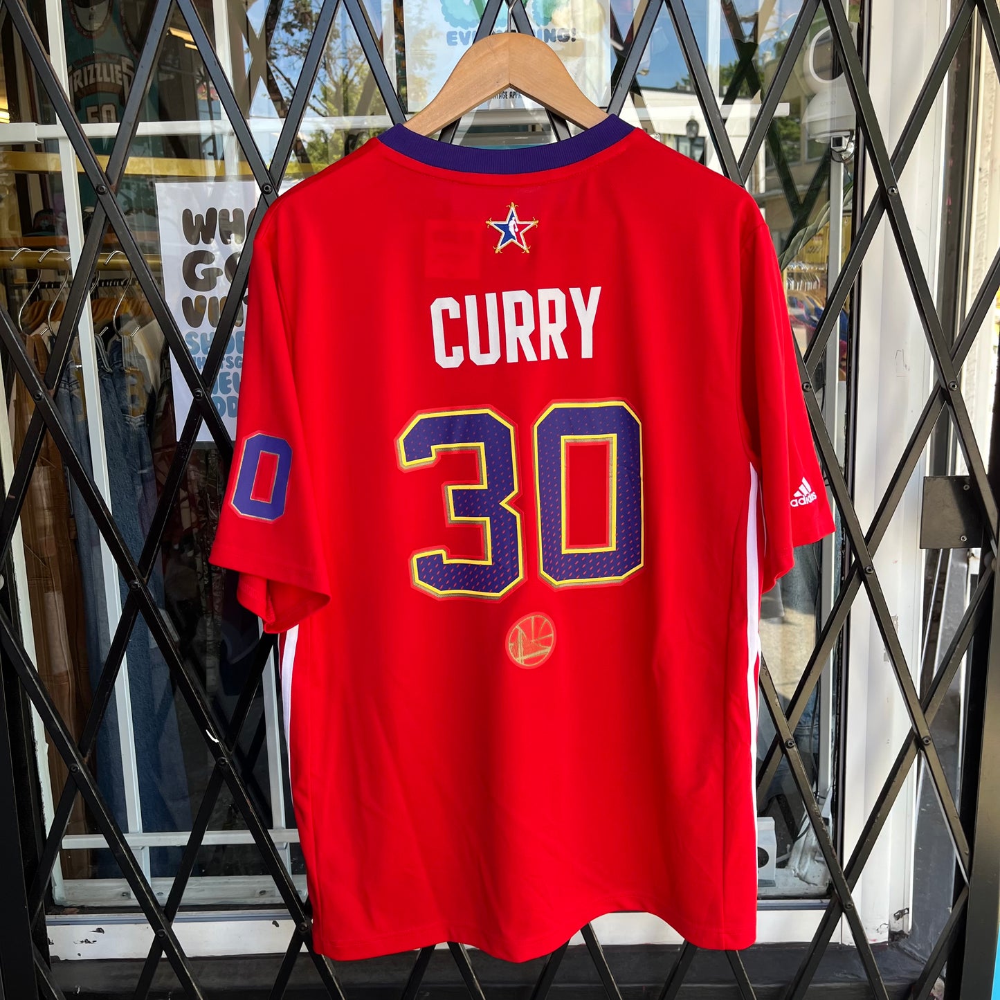 2014 Adidas NBA All-Star Game Steph Curry Jersey - Size L