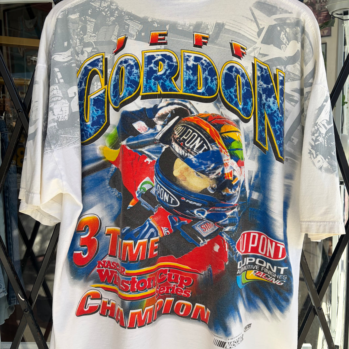 1998 Jeff Gordon NASCAR AOP Tee - Size XL