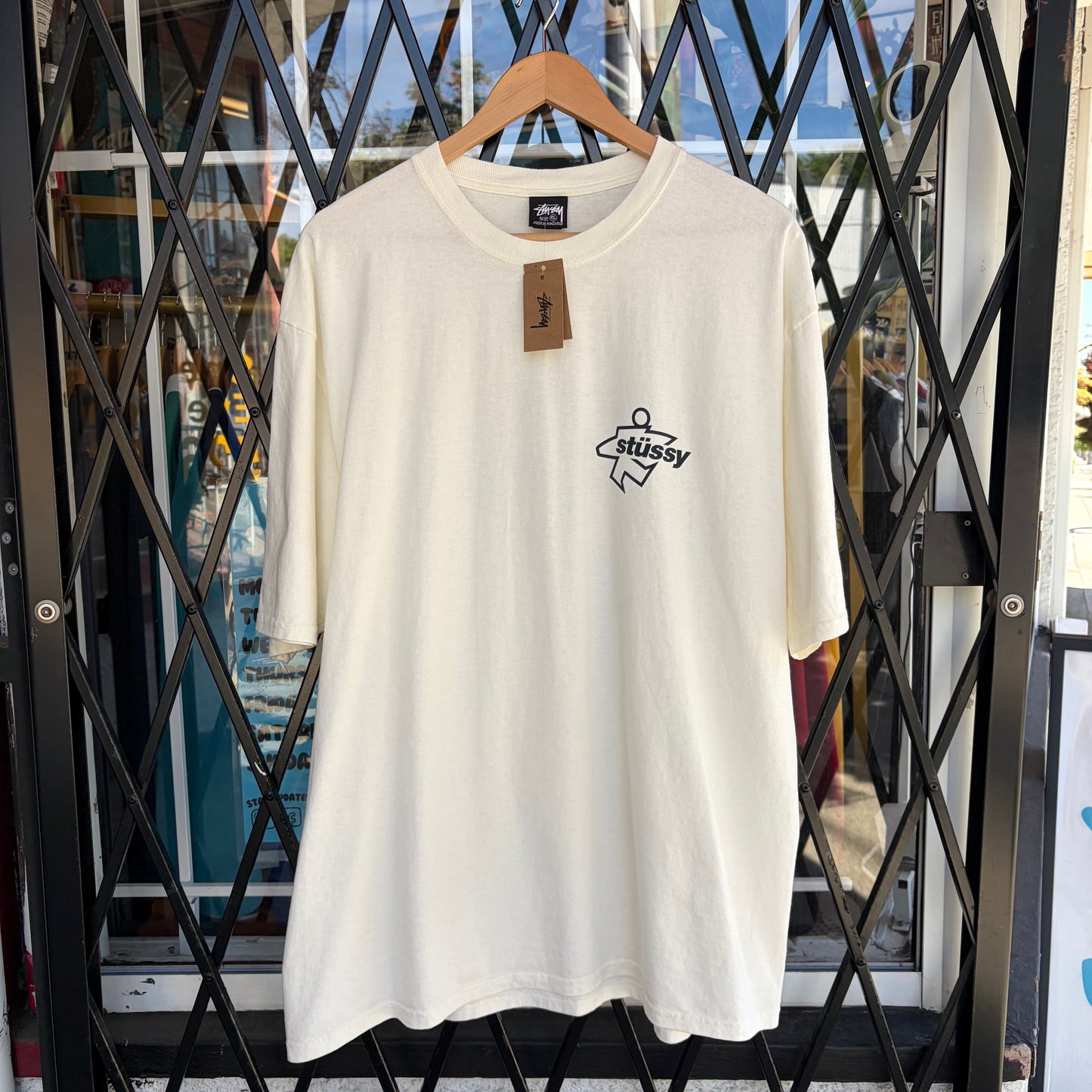 Stussy Surf Size Tee Natural - Size XL