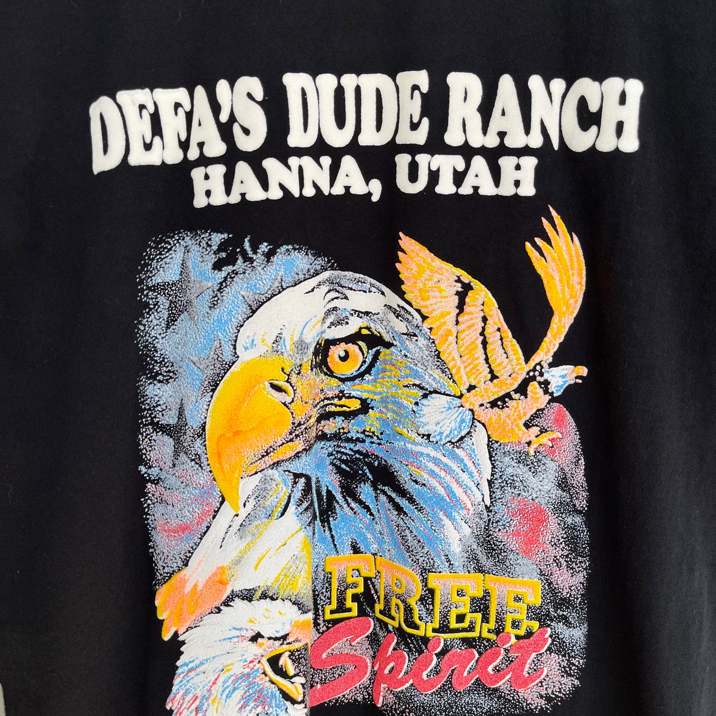 Vintage Dude Ranch Eagle Tee - Size M