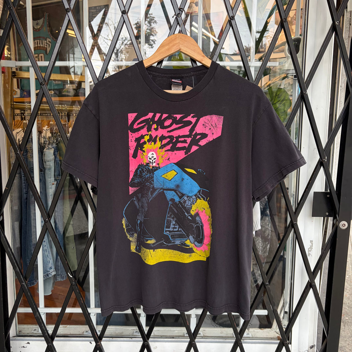 2012 Marvel Mad Engine Ghost Rider Tee - Size L