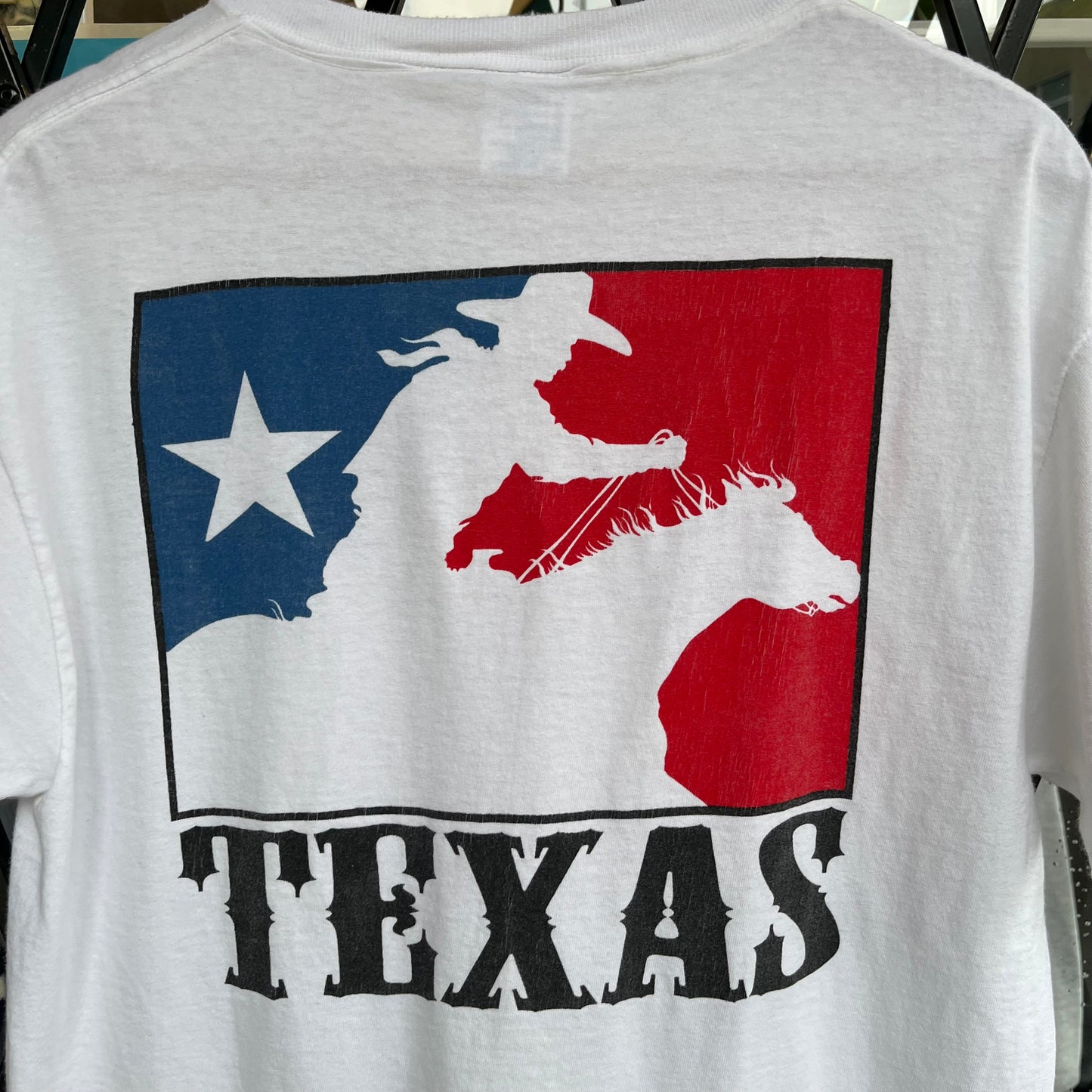 Vintage Texas Cowboy Tee - Size M