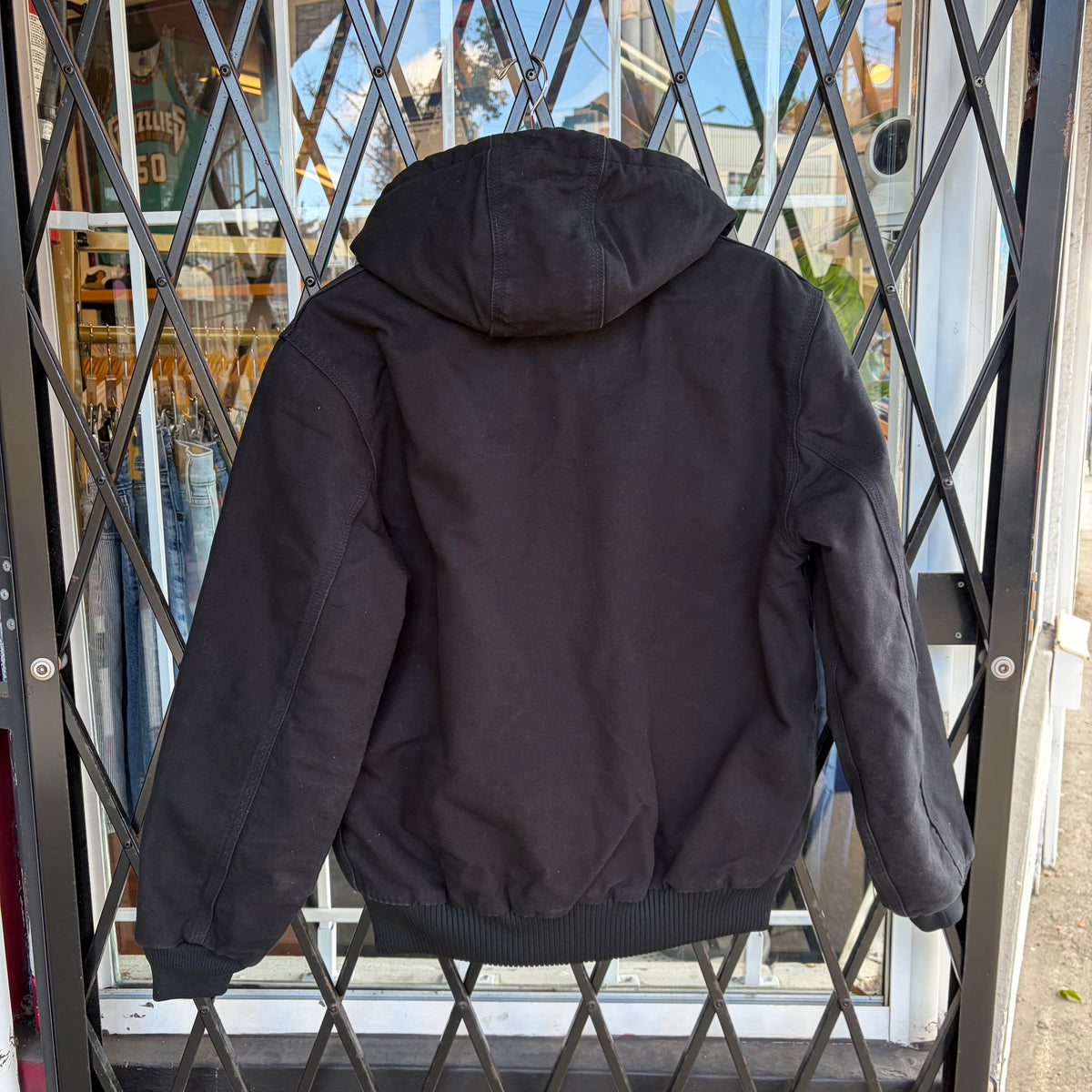 Carhartt Zip Up Hooded Jacket - Size S