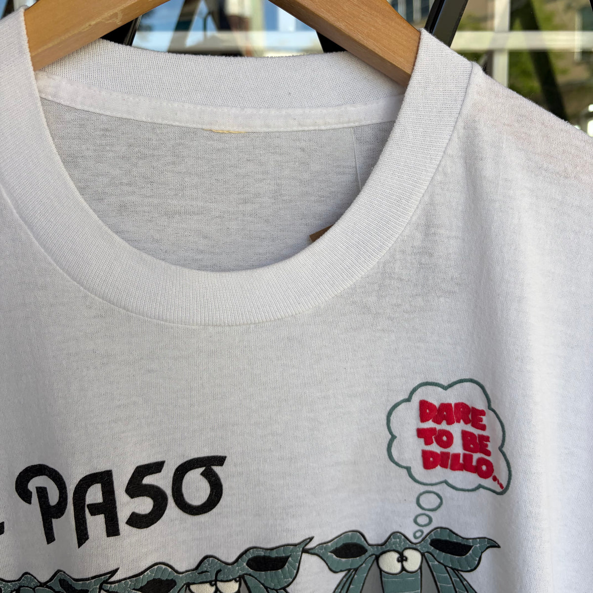 1989 Texas Armadillo Souvenir Tee - Size M