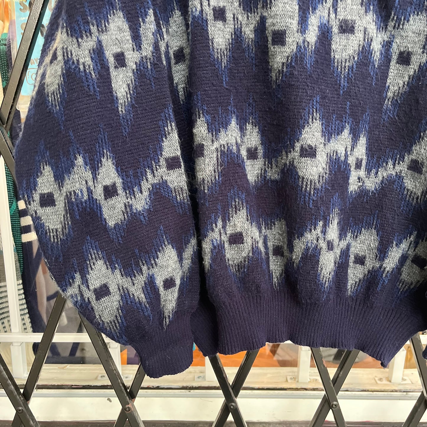 Vintage Knit Sweater - Size M