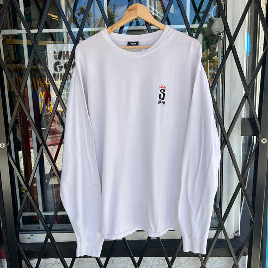 Stussy Crown Long Sleeve - Size XXL