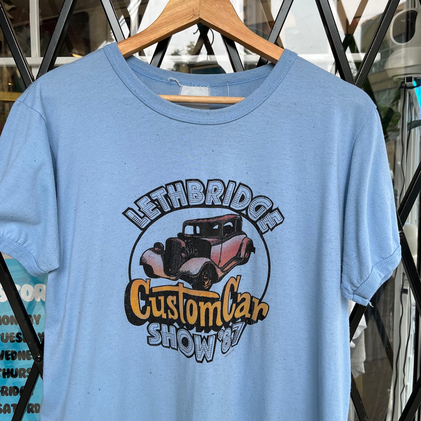 1987 Lethbridge Custom Car Show Tee - Size L