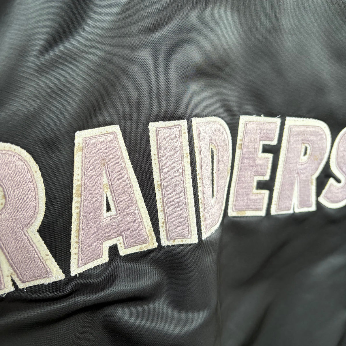 Vintage Starter Raiders Satin Jacket - Size L