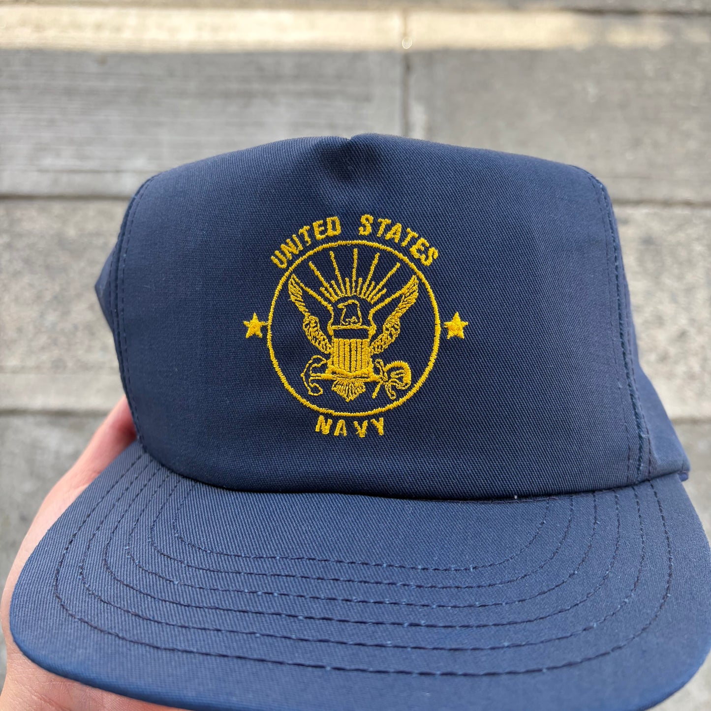 Vintage US Navy Military SnapBack