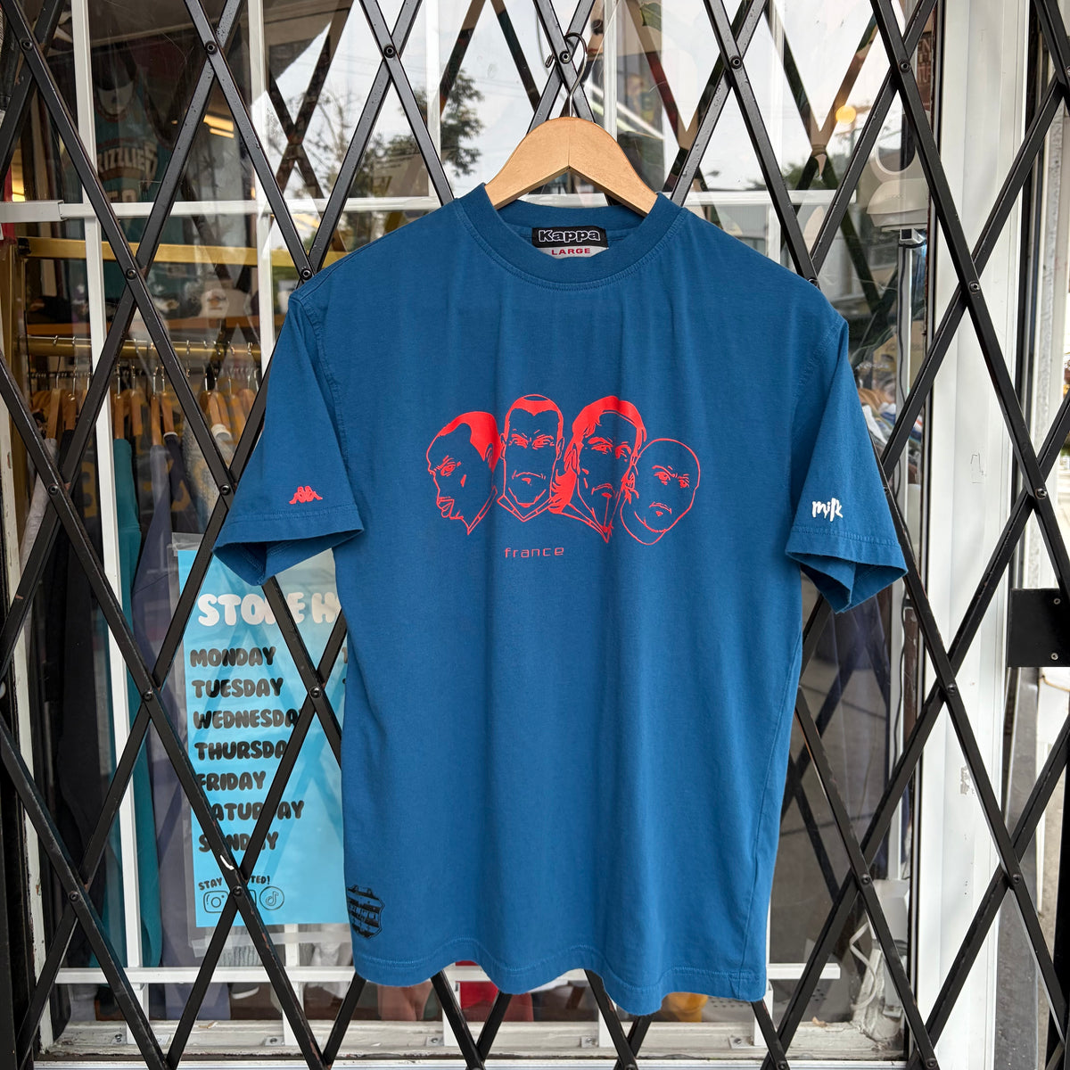 Euro 2004 France Kappa Tee - Size L