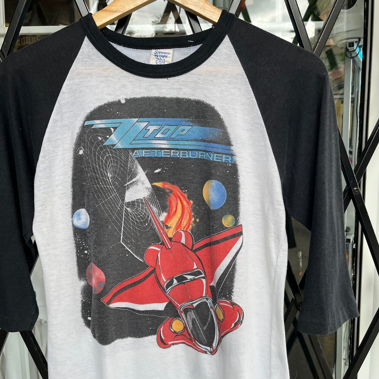 Vintage 1985 ZZtop Raglan Tee - Size M