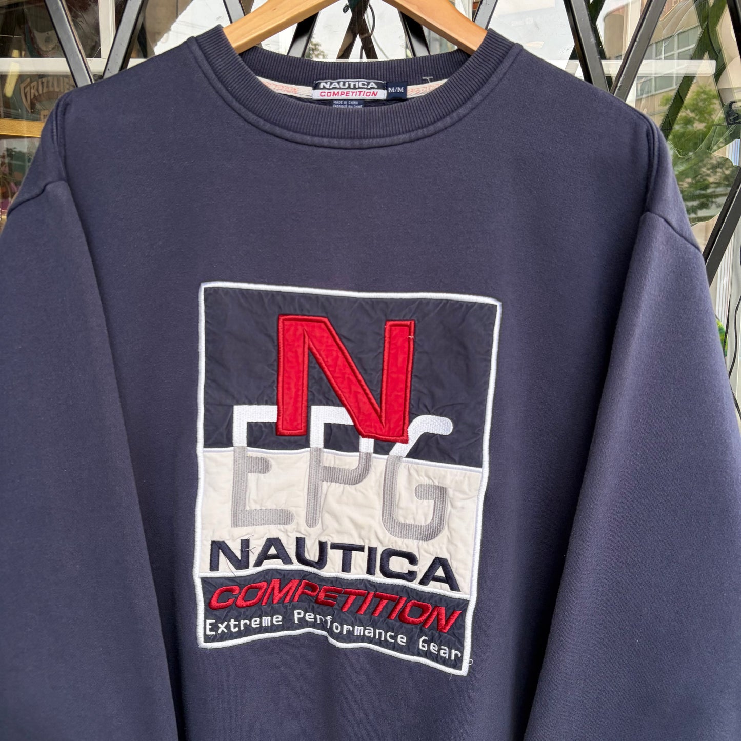 Vintage Nautica Competition Crewneck - Size M