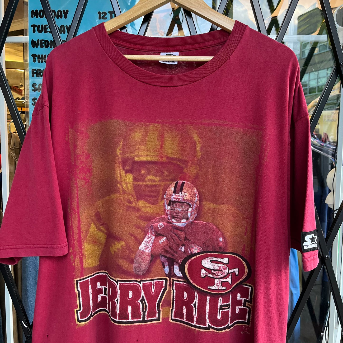 Vintage Starter SF 49ers Jerry Rice Tee - Size XL