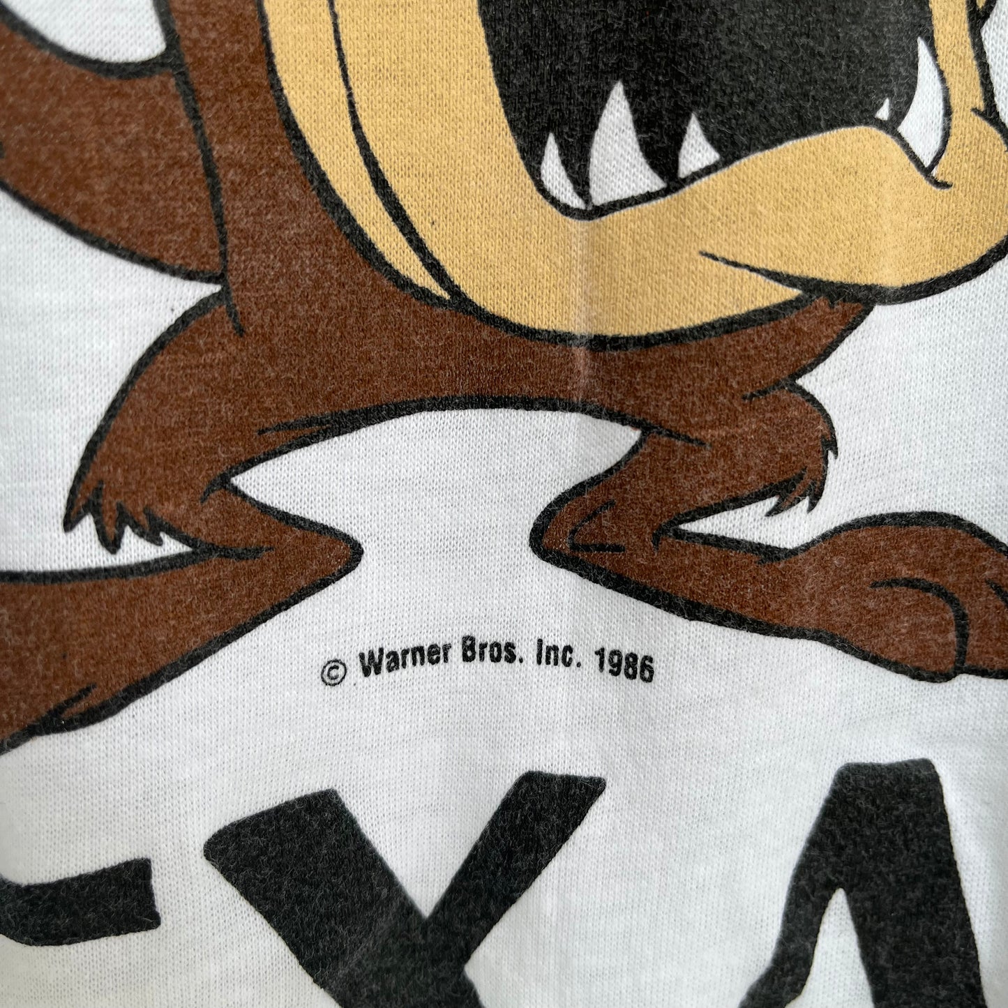 Vintage 1986 Tasmanian Devil Texas Tee - Size M