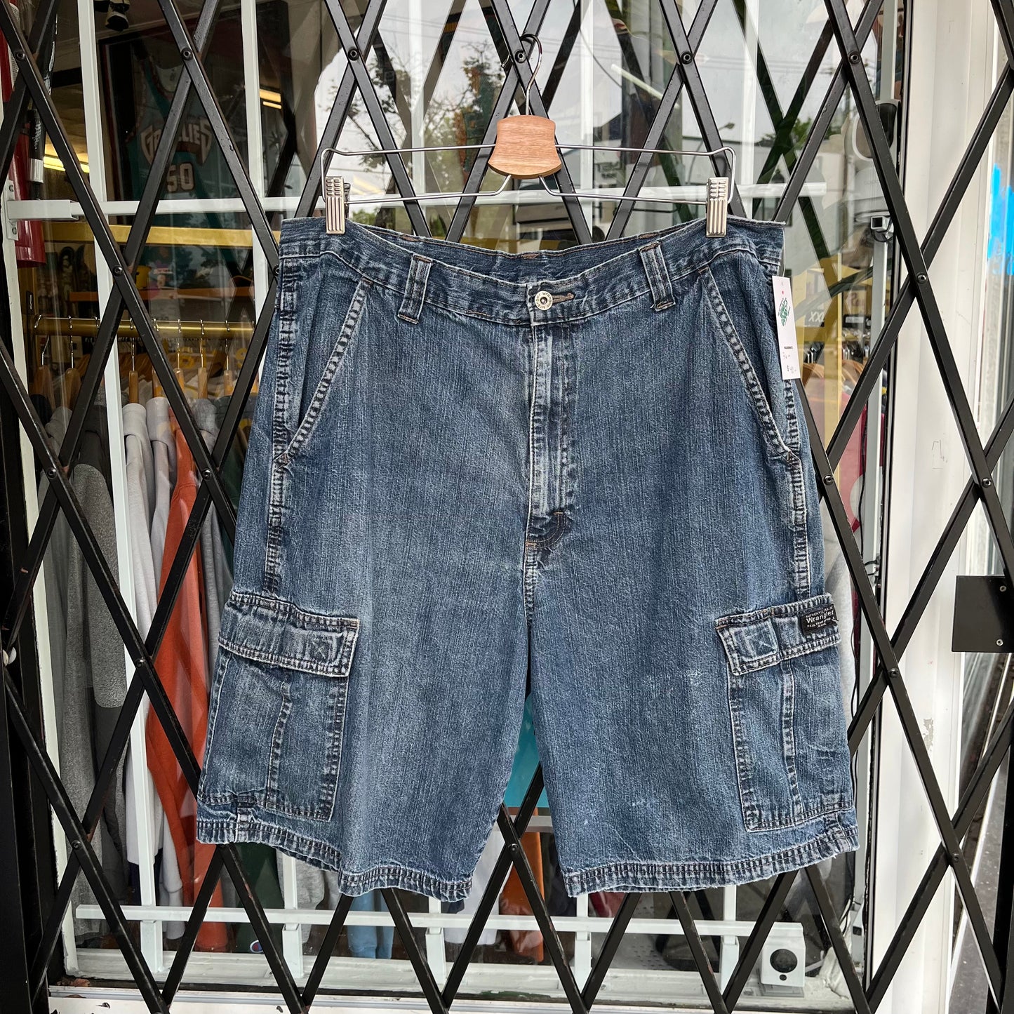 Vintage Wrangler Cargo Jorts - Size 36W
