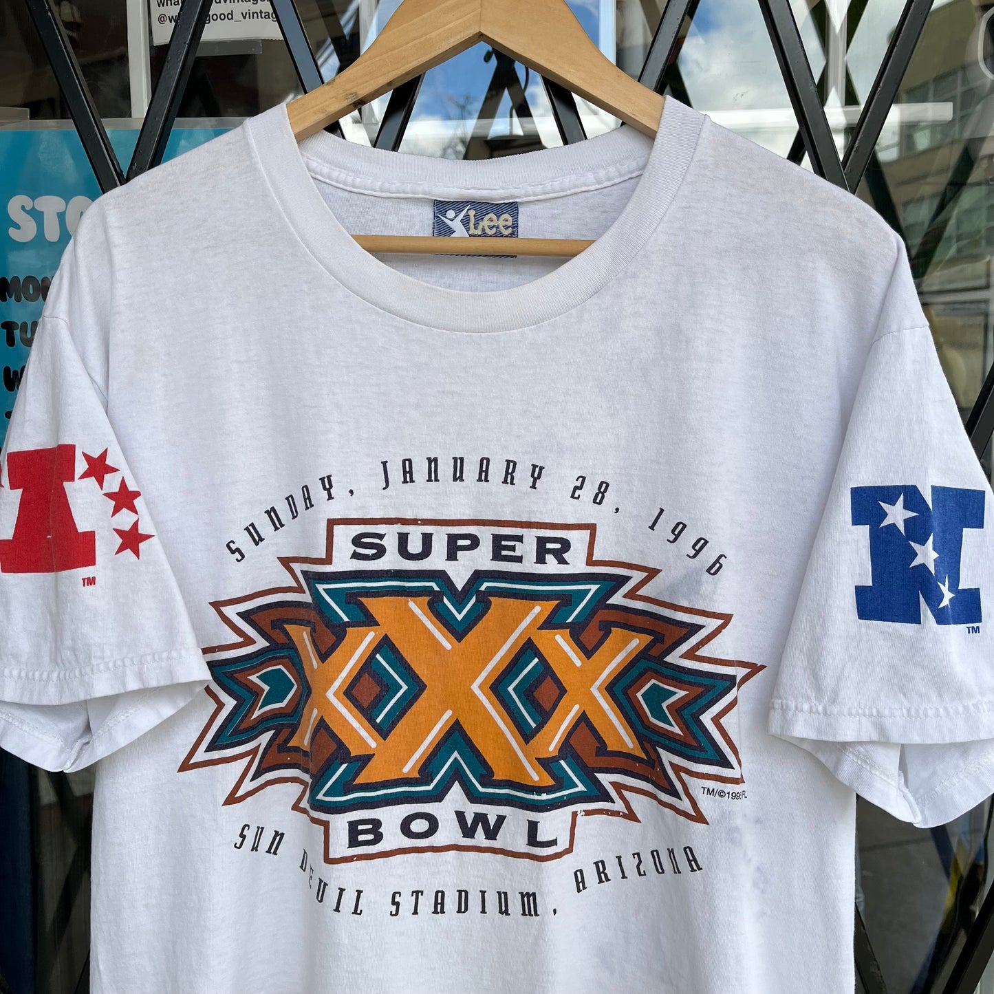 1996 Super Bowl Sunday Tee - Size L