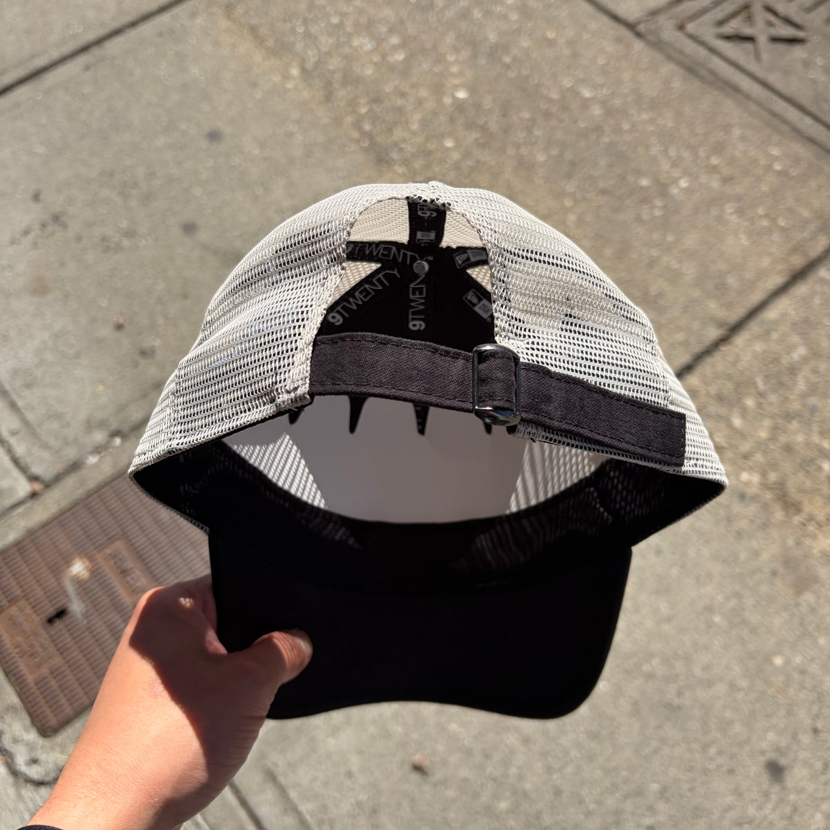 Stussy SS Link 9Twenty Trucker Hat Night Black