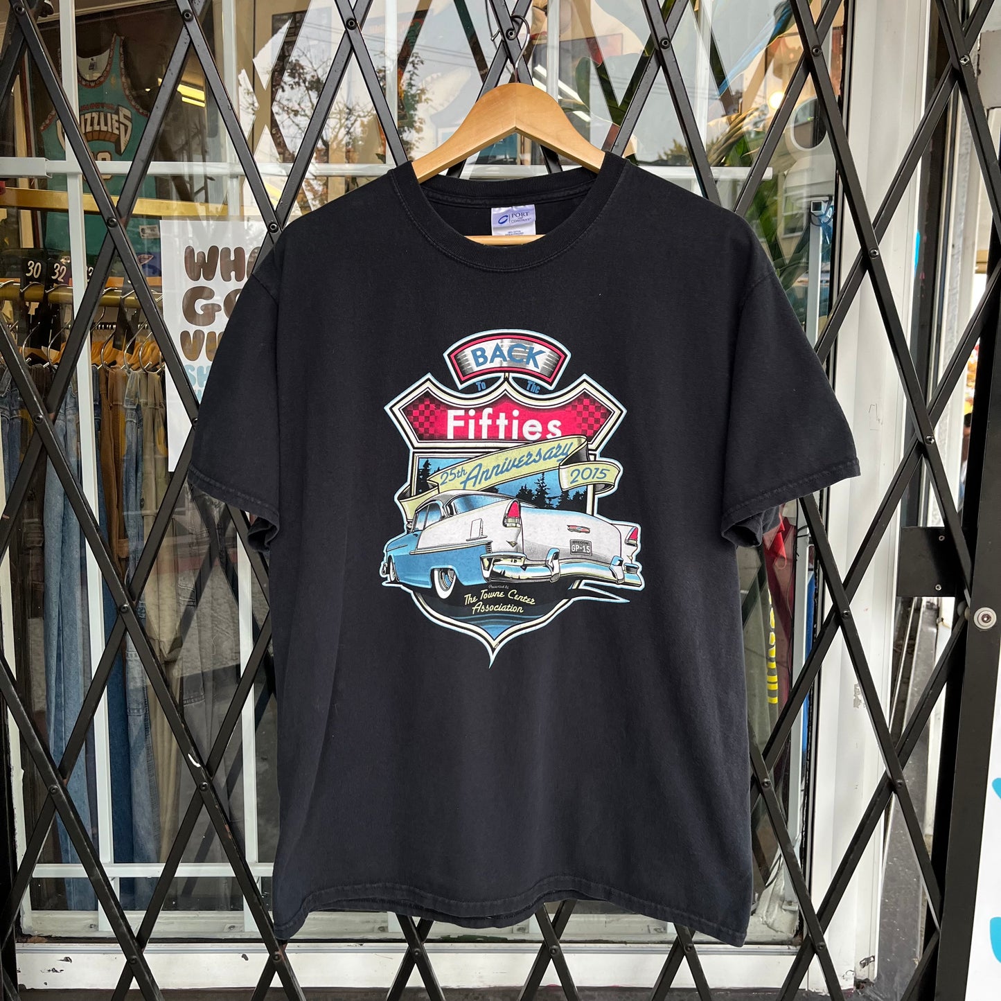 Back To The Fifties Car Tee - Size L
