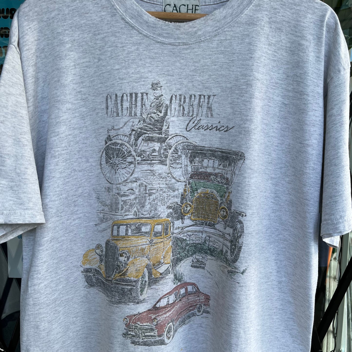 Vintage Cache Creek Classics Car Tee - Size XL