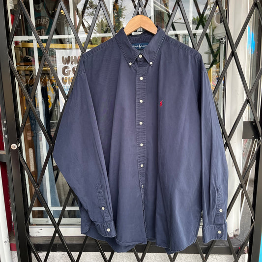 Vintage Polo Ralph Lauren Button Up Shirt - Size XXl