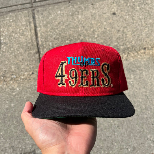 Vintage San Francisco 49ers Thumbs Up Snapback