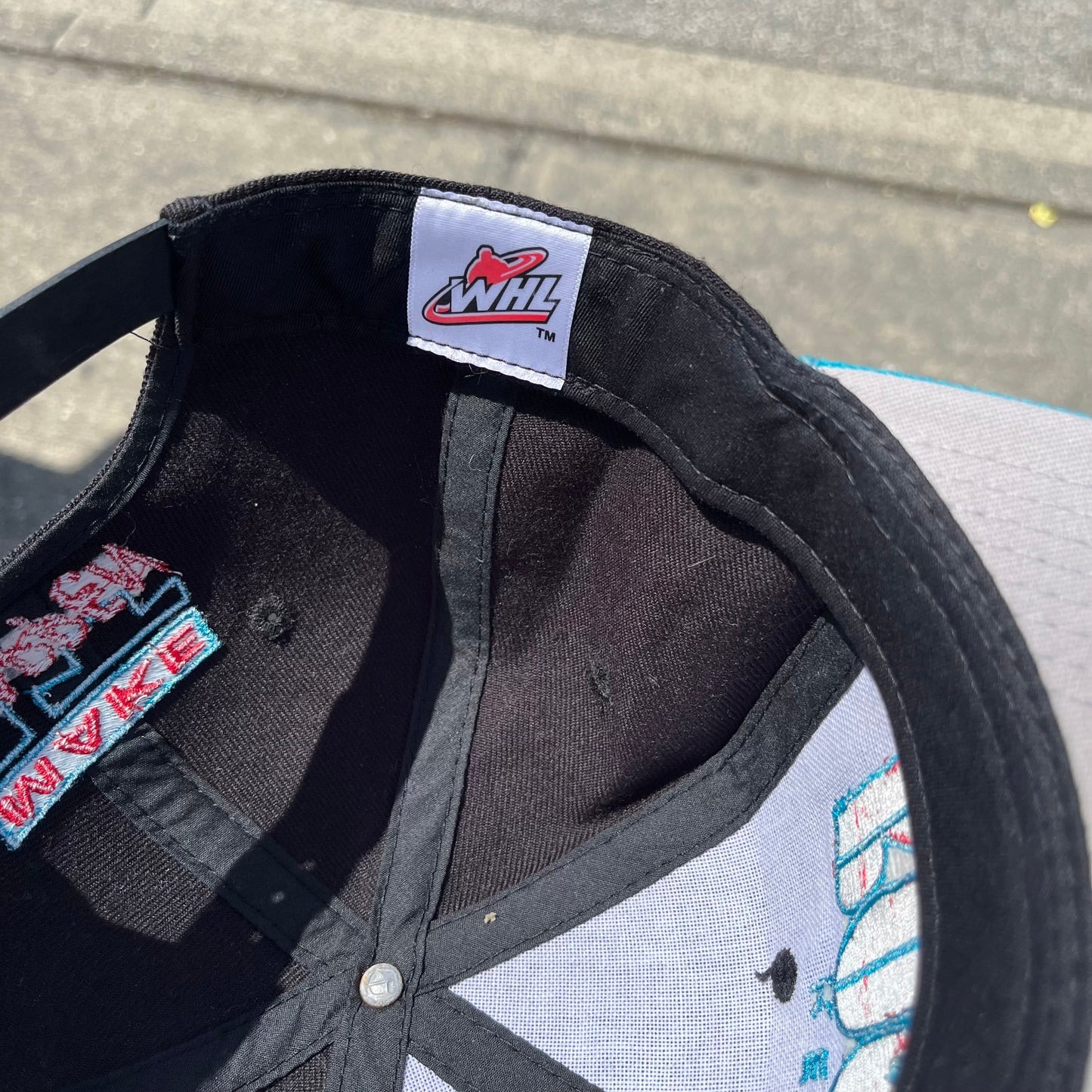 Vintage WHL Kelowna Rockets Snapback